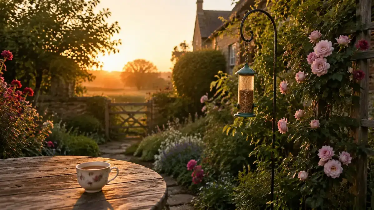 How a Simple Bird Feeder Changed My Garden Mornings Forever
